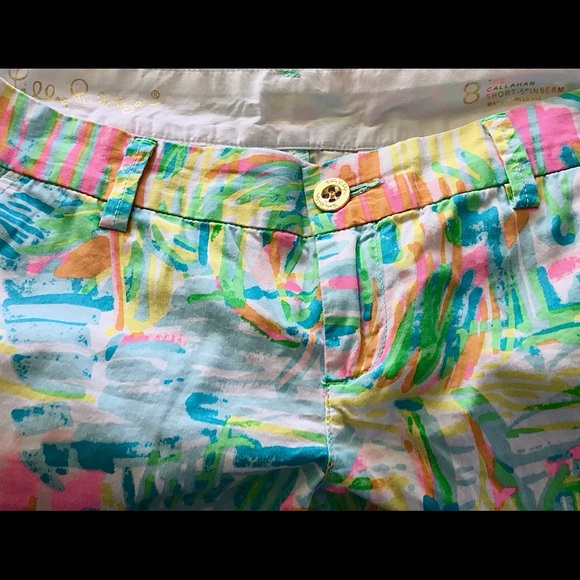 Lilly Pulitzer Callahan Shorts - Size 8 - Picture 4 of 4